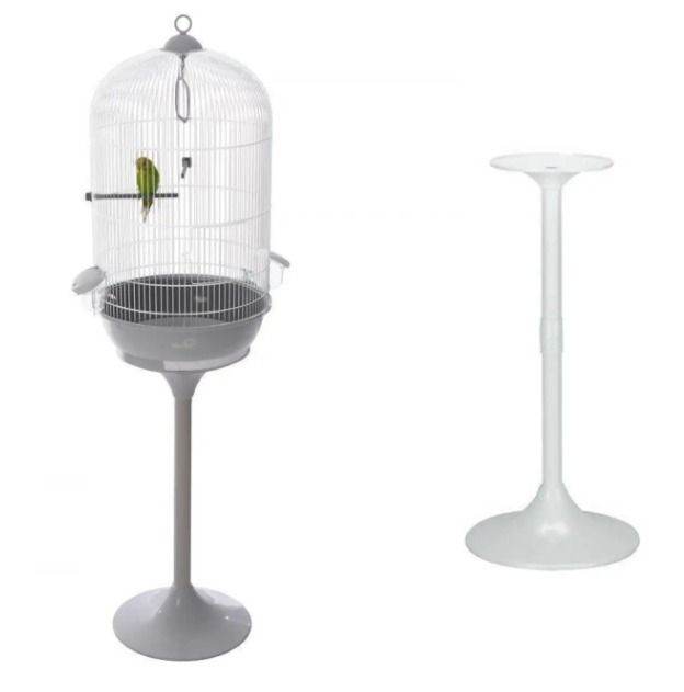 White Round Bird Cage