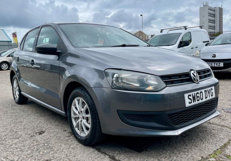 2010 VW POLO S 1.2 PETROL, 5 DOOR, LONG MOT, LOW MILEAGE.