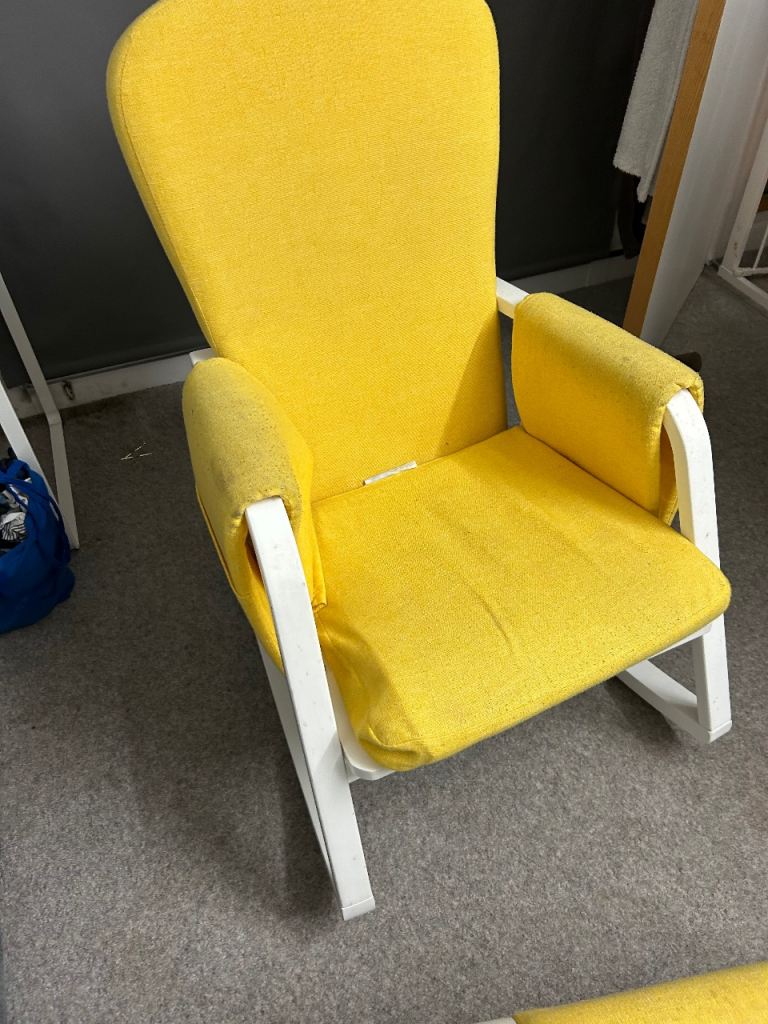 Yellow Nursing / Rocking chair