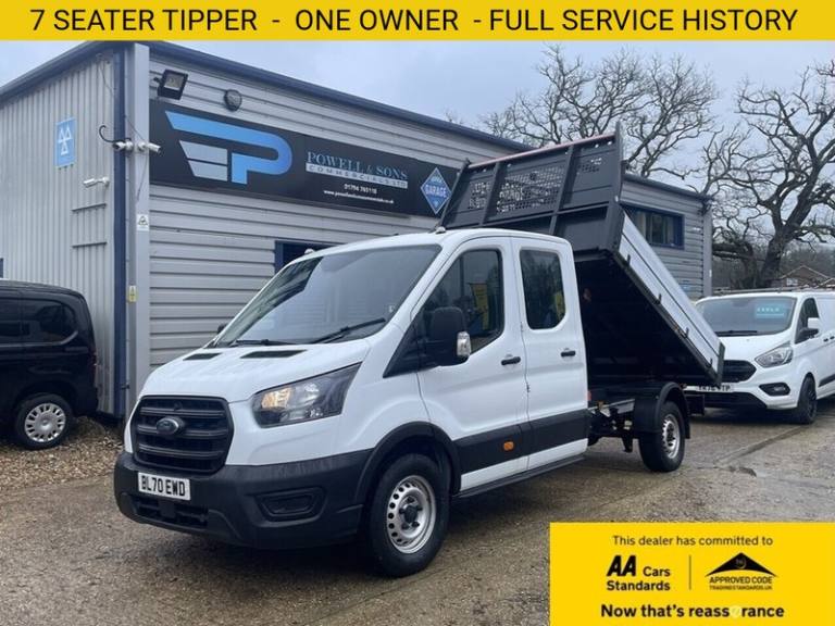 2020 Ford Transit 350 EcoBlue Leader Tipper Diesel Manual