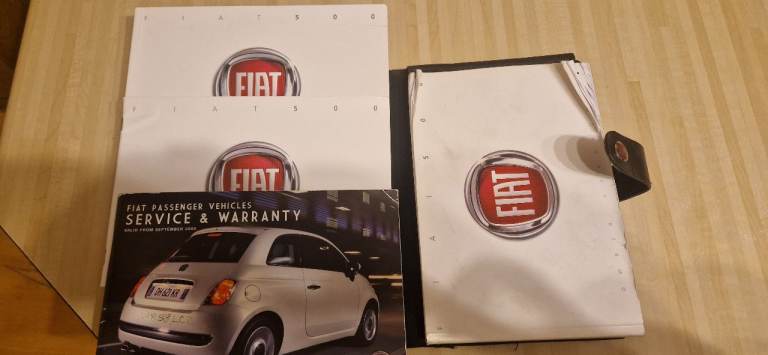 Fiat 500 Manual and Case