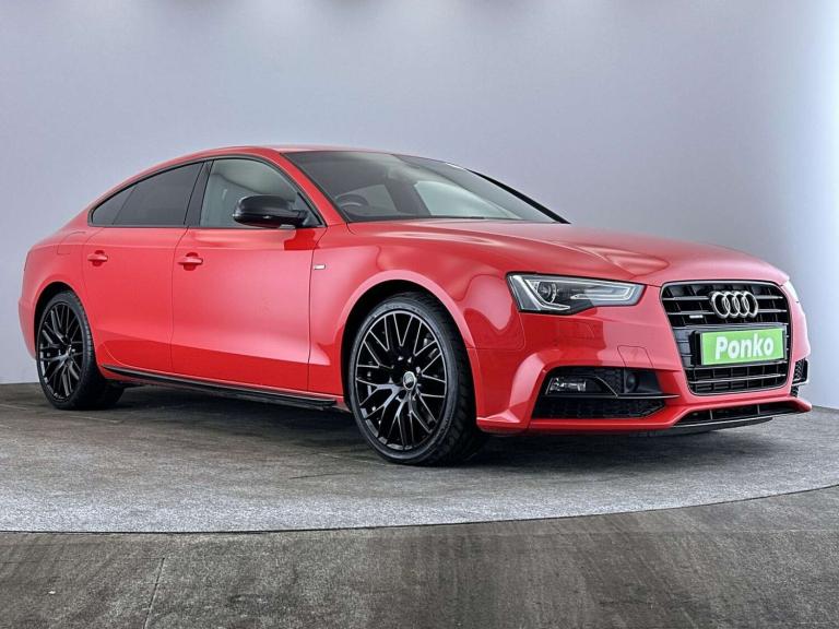 2016 Audi A5 2.0 A5 Sportback TFSI Black Edition+ Quattro P Semi-Auto 4WD 5dr Coupe Petrol Automatic