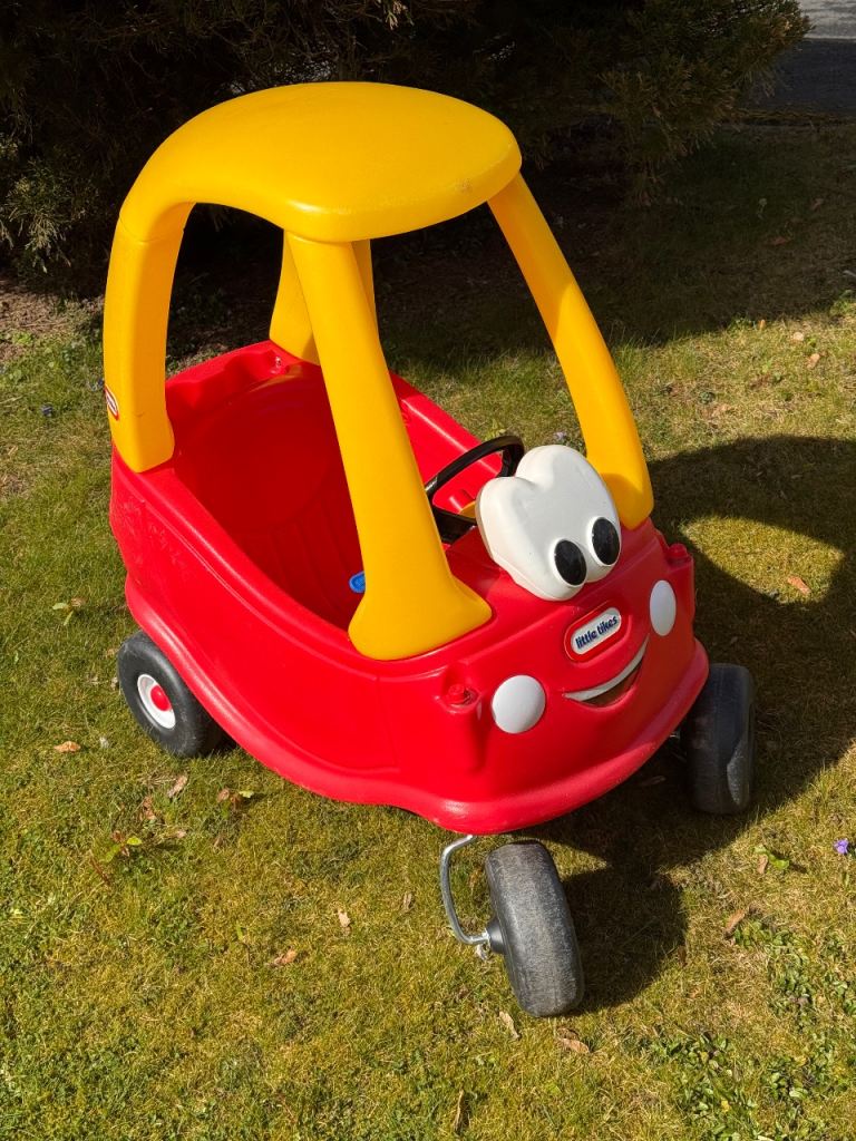 Little Tikes Cozy Coupe Ride-On Toy – Red and Yellow