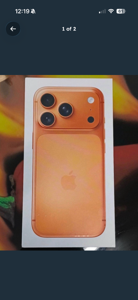 Brand New. iPhone 17 Pro Max 1TB Unlocked.