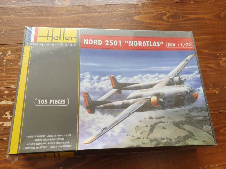 Heller Nord 2501 "Noratlas" Model Kit – New in Box