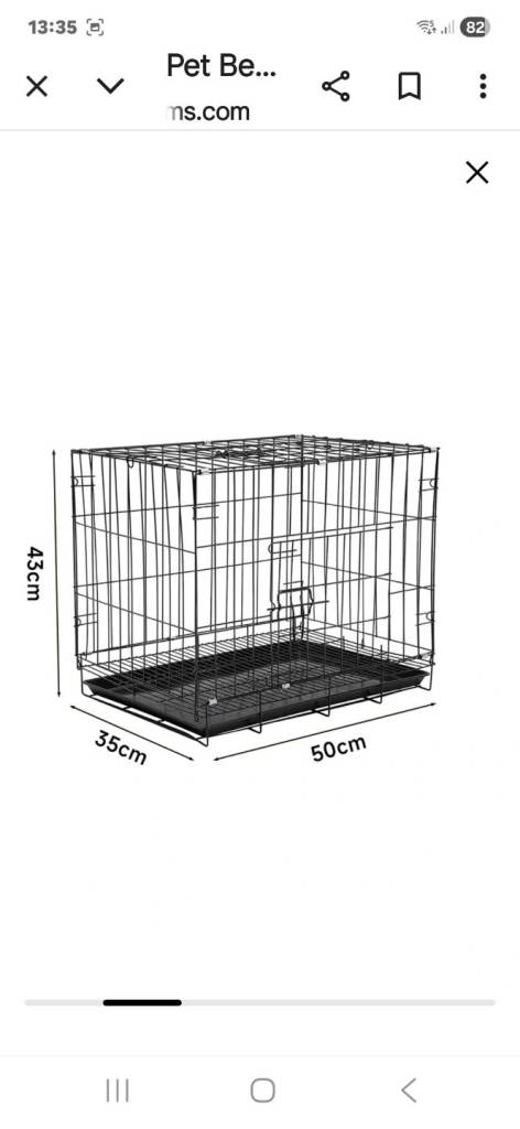 2 dog crates