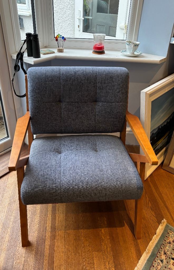 TWO LIVING ROOM/BEDROOM CHAIRS