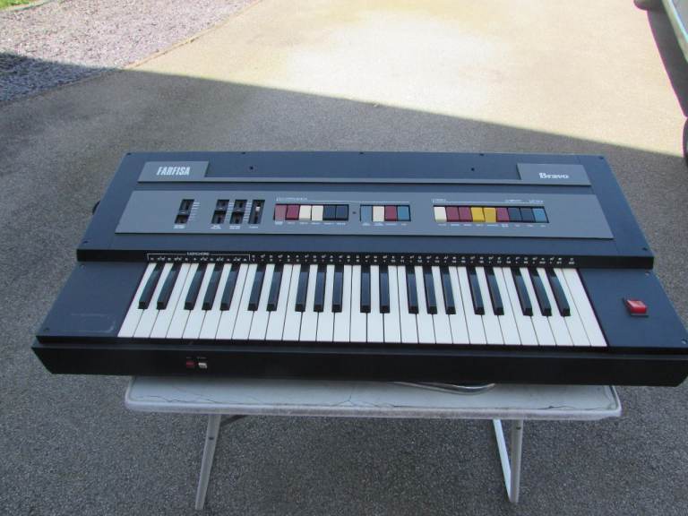 Rare Farfisa Bravo Keyboard