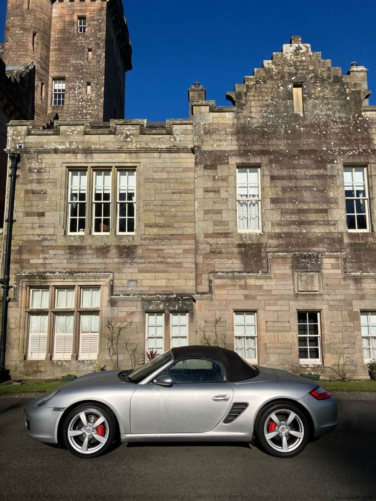 Porsche 987 Boxster 3.4S 6 speed. Arctic Silver Metallic with superb Porsche Service History