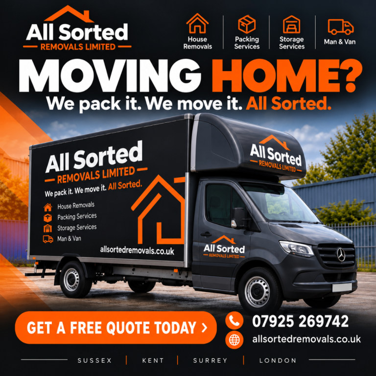House Removals & Man and Van Services – Eastbourne