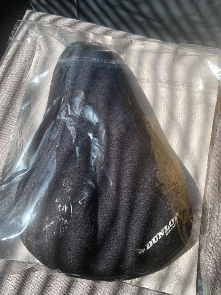 Dunlop Bike Saddle Cover, Black