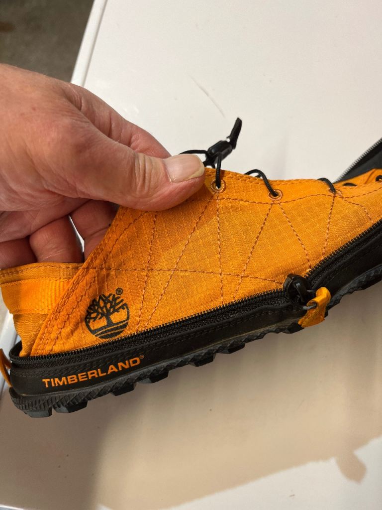 Travel,Timberlands Men’s – zip folding Orange, As NEW, £25.00 for Sale