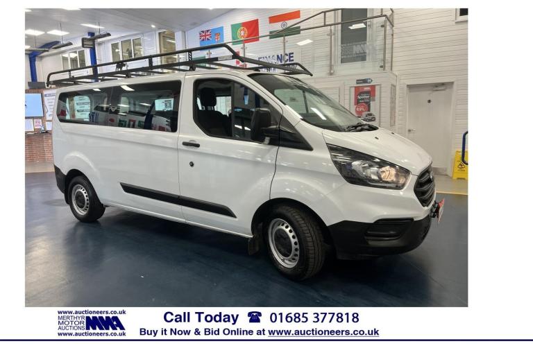 2019 Ford Transit Custom 320 L2 2.0TDCI 130PS ECOBLUE LWB 9 SEAT MINIBUS (EURO 6). --------------...