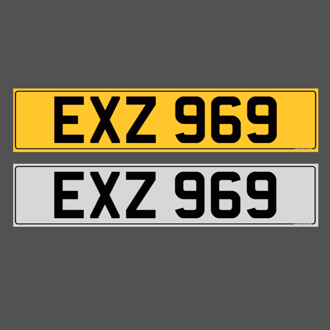 EXZ 969 - Dateless Cherished Registration Number Plate | in Lisburn ...