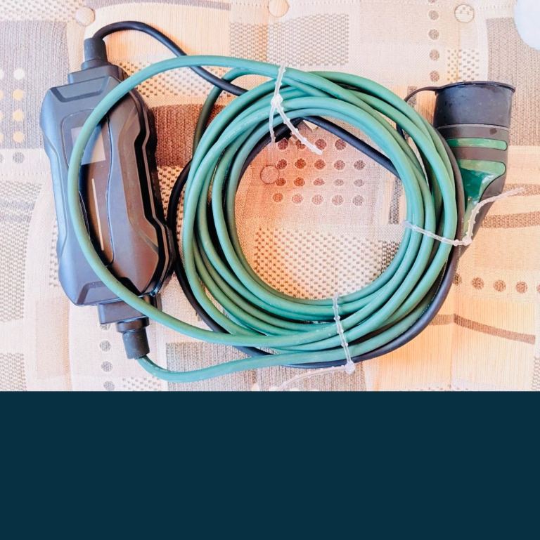 10 Metre EV Cable - Type 2 to 3-Pin Household Plug