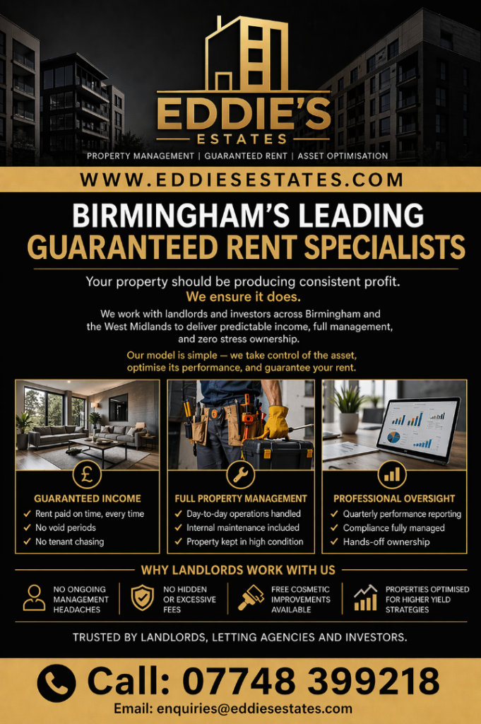 Birmingham Guaranteed Rent Specialist