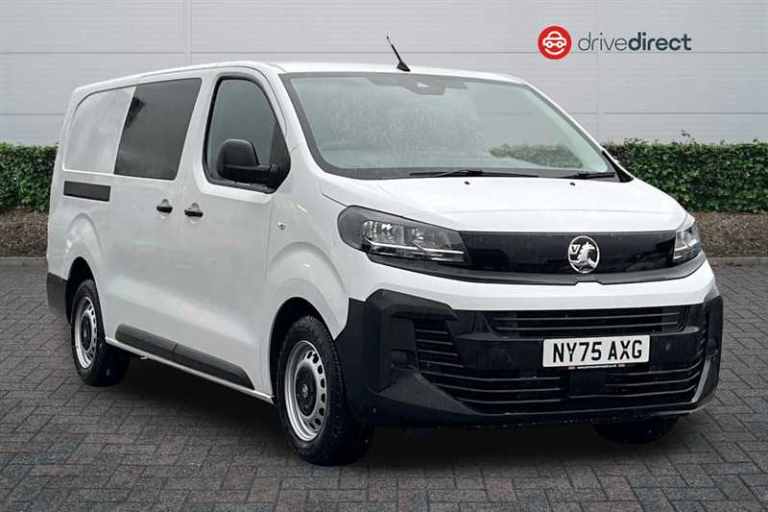 2026 Vauxhall Vivaro 2.0 Turbo D Prime XL Crew Van Double Cab 6dr Diesel Manual LWB Euro 6 (145  ...