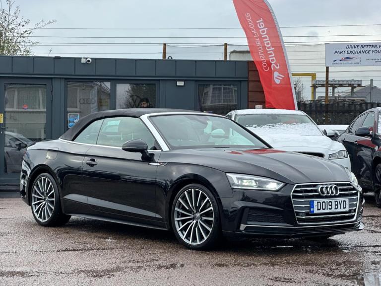 2019 Audi A5 Cabriolet 2.0 TFSI 40 S line S Tronic Euro 6 (s/s) 2dr CONVERTIBLE Petrol Automatic