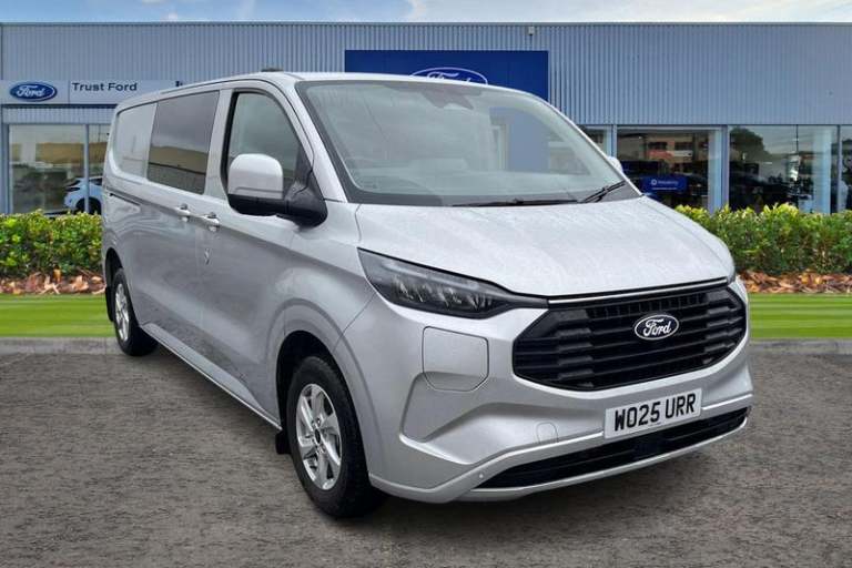 2025 Ford Transit Custom 2.5 PHEV 232ps H1 Double Cab Van Limited Auto PANEL VAN PETROL/ELECTRIC ...