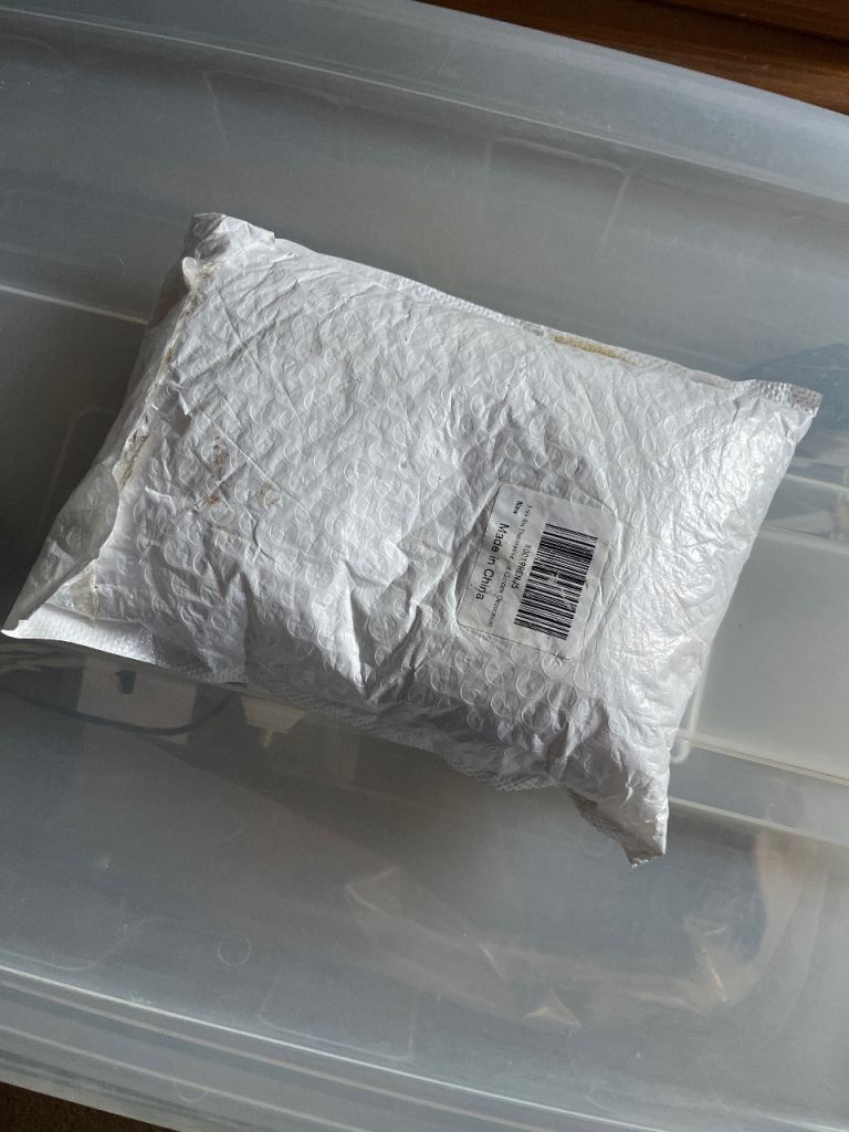 White gravel for garden pots