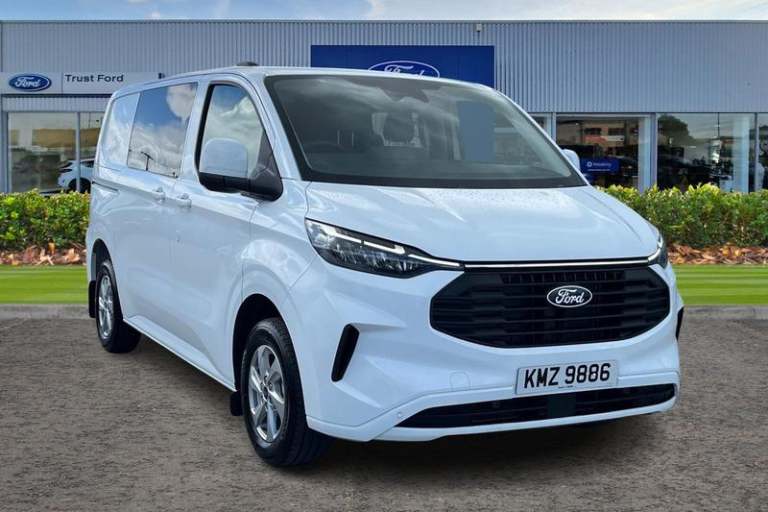 2026 Ford Transit Custom 2.0 EcoBlue 136ps H1 Double Cab Van Limited PANEL VAN DIESEL Manual