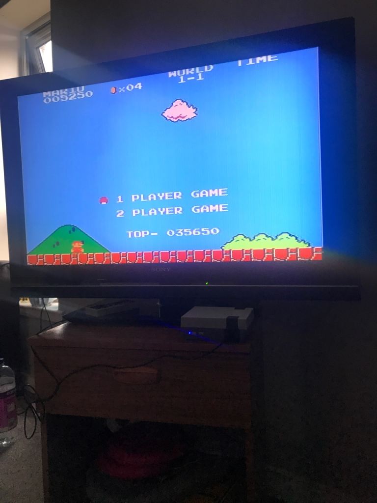 Tv + Retro console 