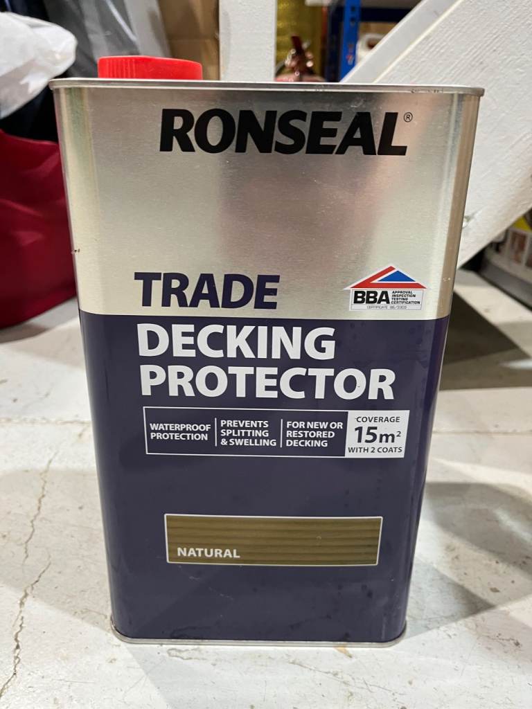 Ronseal Trade Natural Decking Protector 5L - Bishops Waltham