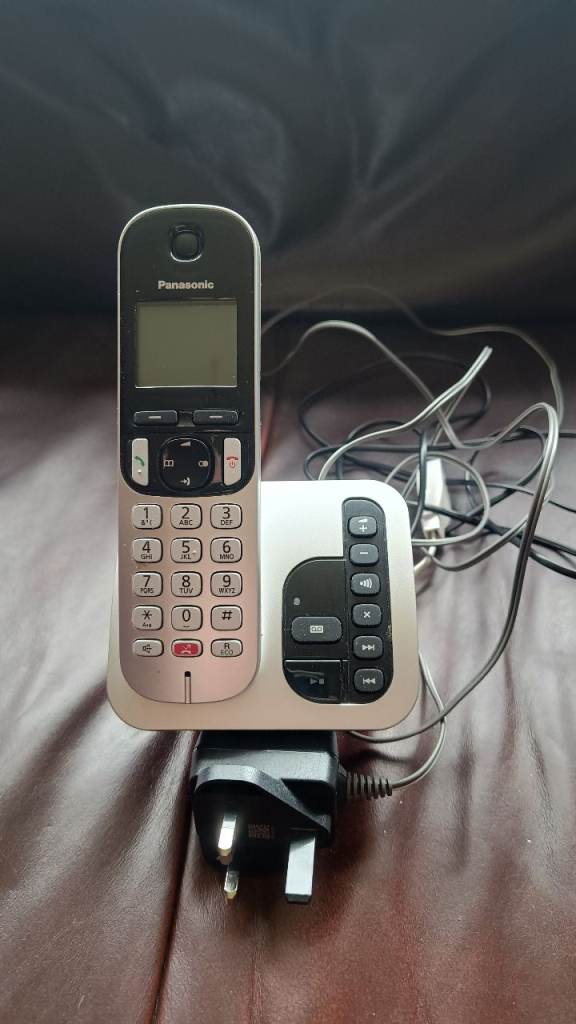 Landline phone.