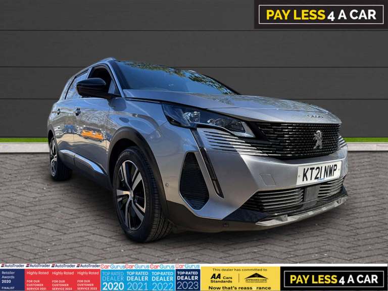 2021 Peugeot 5008 1.5 5008 GT Blue HDi S/S 5dr SUV Diesel Manual
