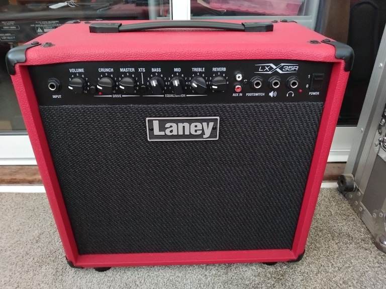 Laney LX35R guitar amplifier combo 35 watts built in reverb immaculate condition rrp £200