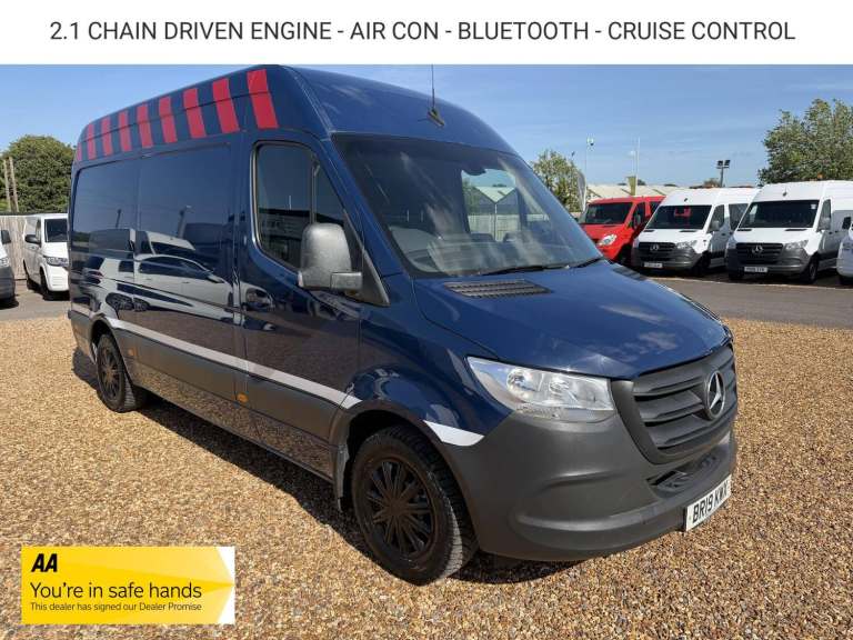 2019 Mercedes-Benz Sprinter 2.1 316 CDI Panel Van 5dr Diesel Manual RWD L2 H2 Euro 6 (163 ps) Pan...