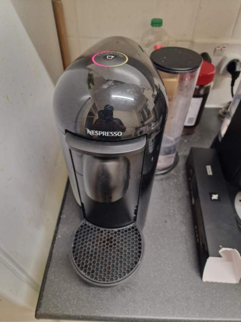Nespresso Coffee Machine - Black, Good Condition