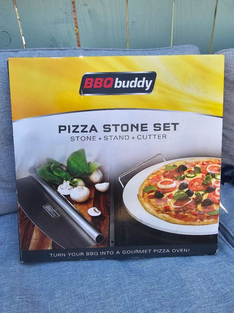 Bbq pizza stone