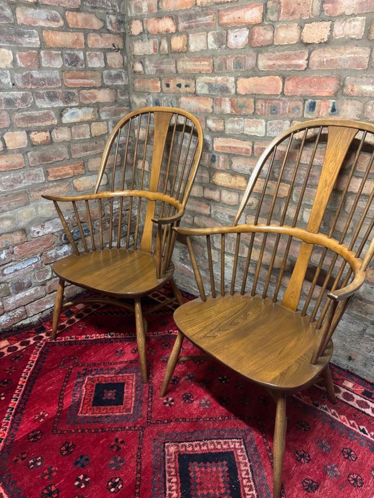 Rare Ercol Chairmakers Windsor Chair #911 - £375 each
