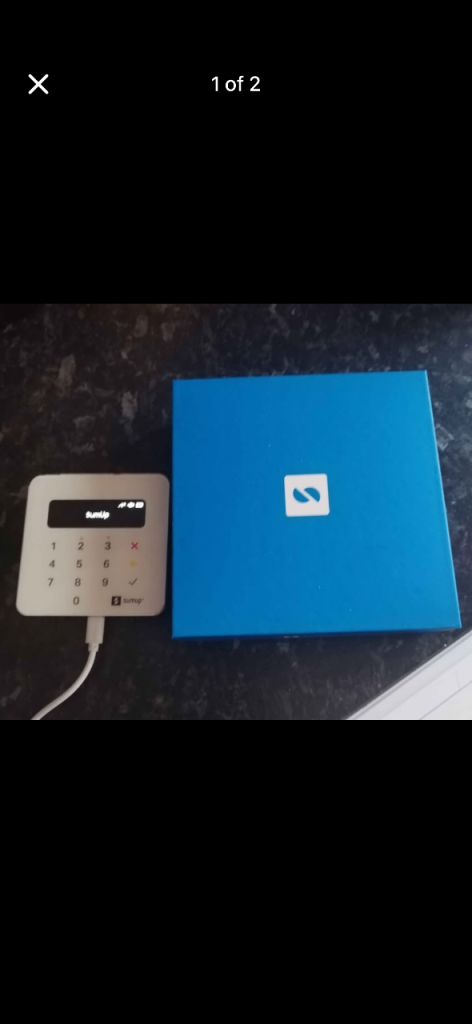 SumUp card machine 