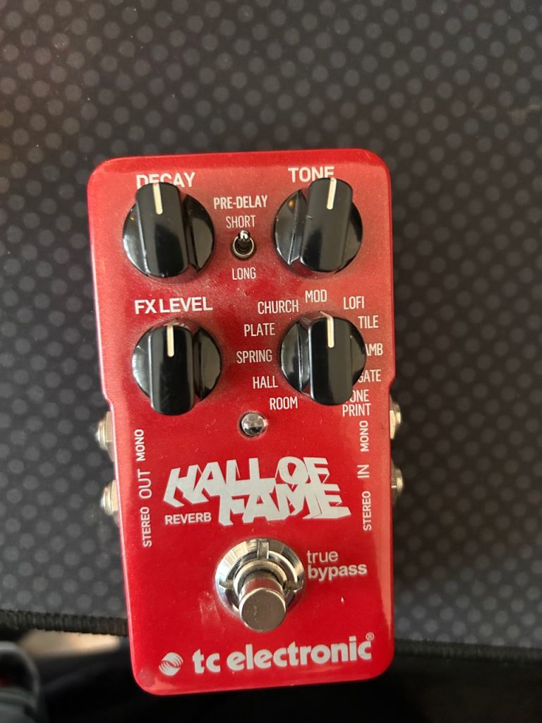 tc electronic Hall Of Fame Reverb Pedal 