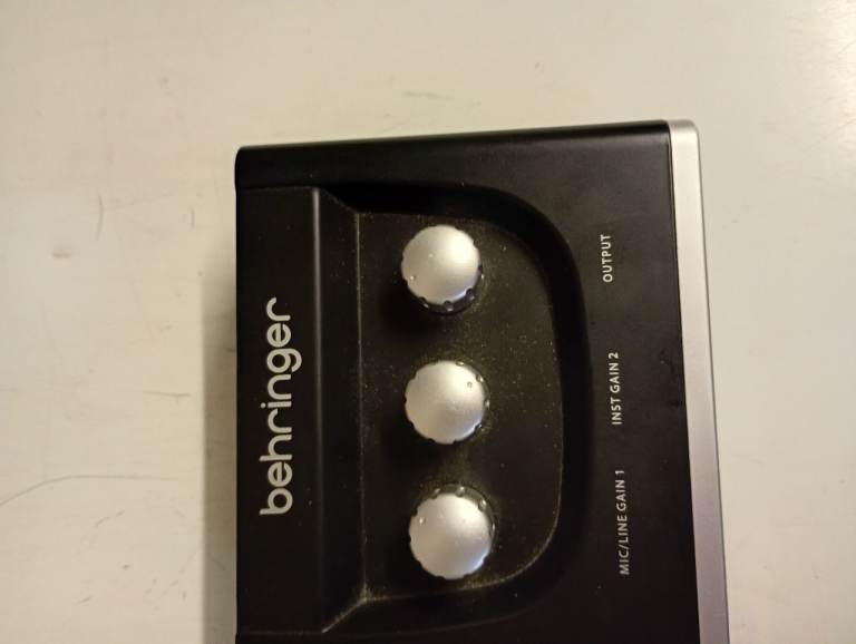 Behringer 2 usb uphoria audio interface £25 