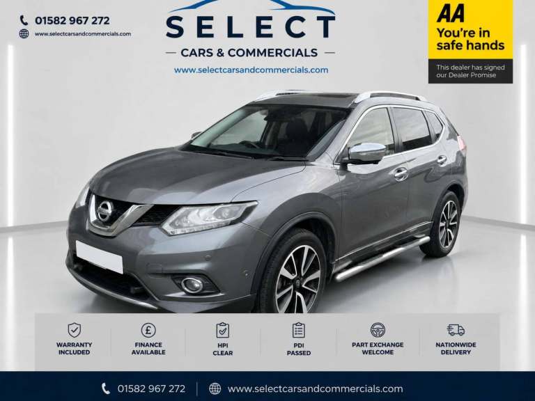 2015 Nissan X-Trail 1.6 dCi Tekna 5dr 4WD [7 Seat] ESTATE DIESEL Manual