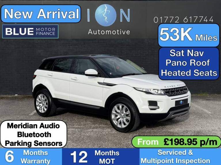 2014 Land Rover Range Rover Evoque 2.2 eD4 Pure Tech Diesel Manual *Nav, Pan Roof, Heated Seats* ...