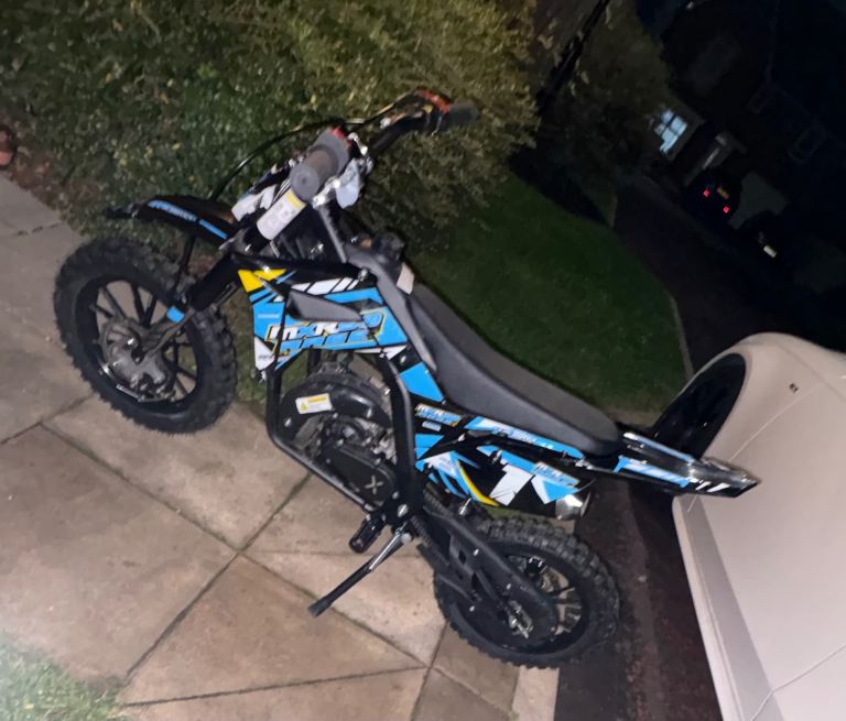 CHILDRENS MXR RAGE 50cc (£150)