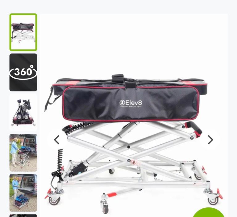 Elev8 mobility scooter hoist 