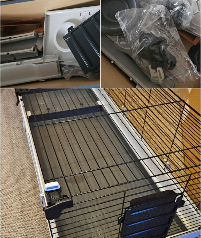 Ferplast Cage PARTS Replacement Pieces Hay Rack Bowl Clips Ladder NEW