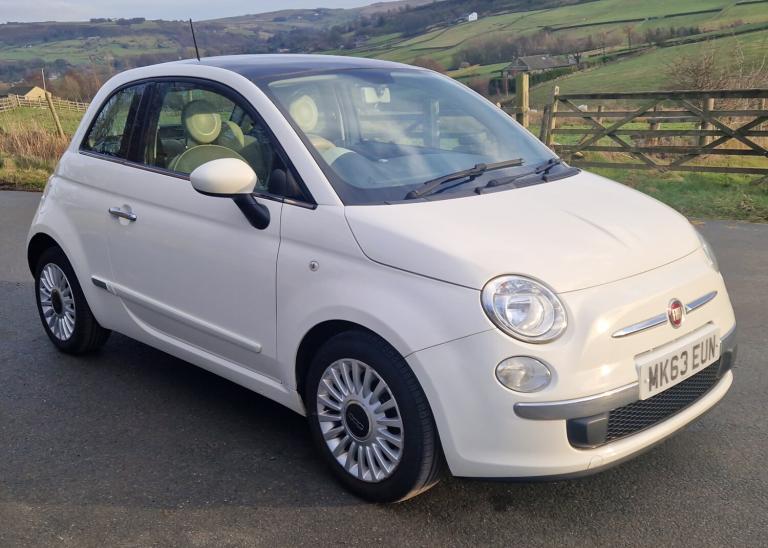 2013 Fiat 500 1.2 Lounge 3dr [Start Stop] HATCHBACK Petrol Manual