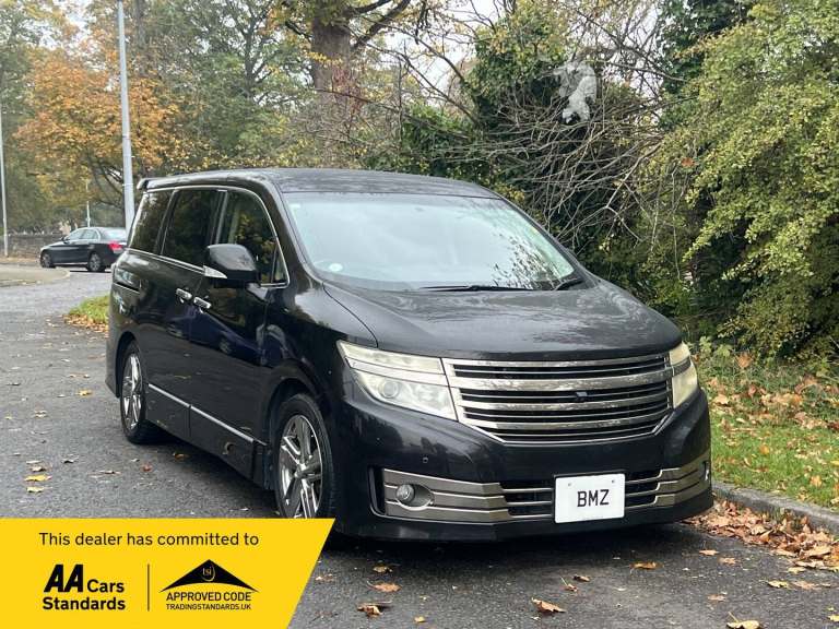 2013 Nissan Elgrand 350 3.5 V6 AUTEC RIDER BLACK LINE PREMIUM PACK AUTO 7S 5DR E52 MPV  Petrol Au...