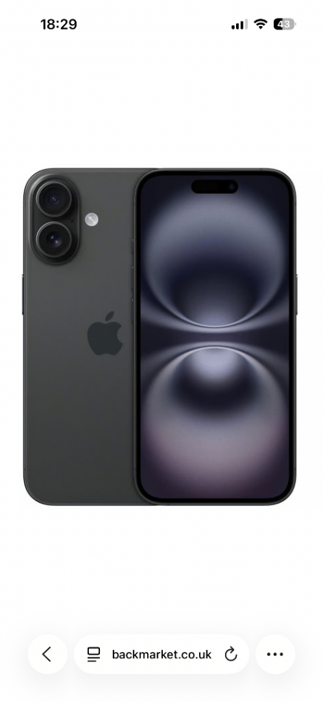 Apple iPhone 16 unlocked x x