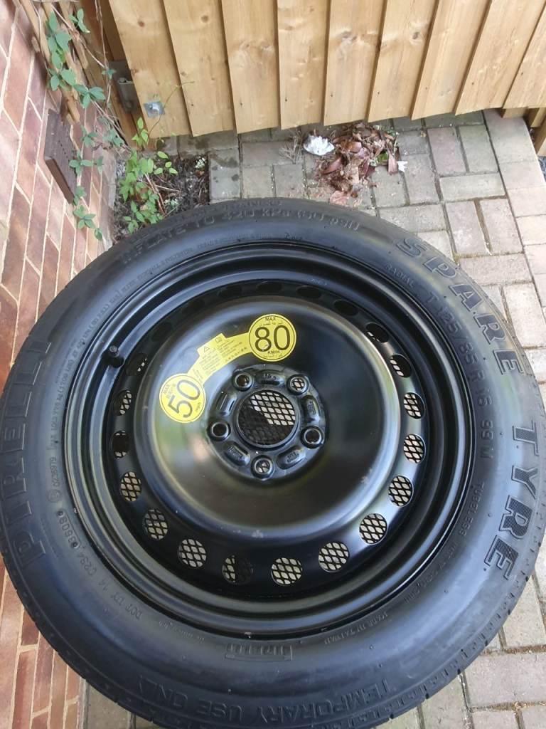 PIRRELLI Spacesaver Skinny Spare Wheel Fits Volvo 125-R16