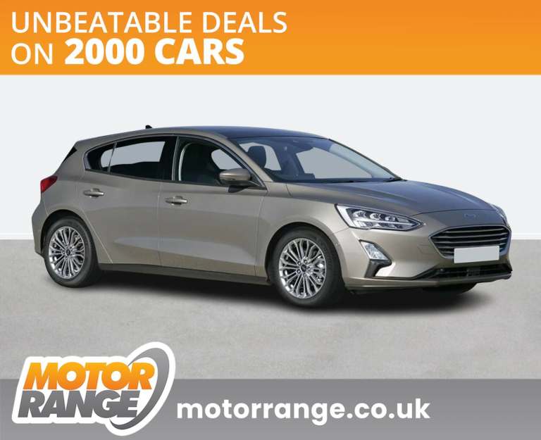 2021 Ford Focus 1.0 EcoBoost 125 Zetec Edition 5dr Auto HATCHBACK PETROL Automatic