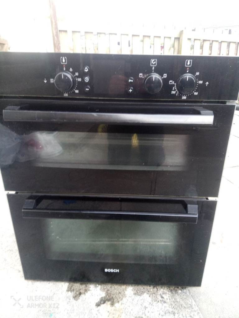 Integrated double oven 