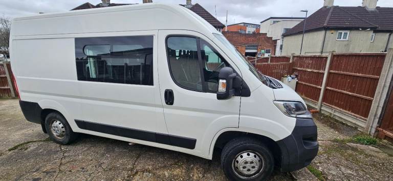 2018 CITROEN RELAY 2.0 HDI HIGH ROOF MWB CREW VAN EURO6 DOG UNIT CAGES EX MOD\PRIVATE SELLER/