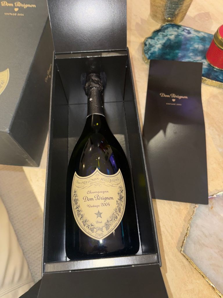 Dom Perignon Vintage Champagne 2004 75cl 